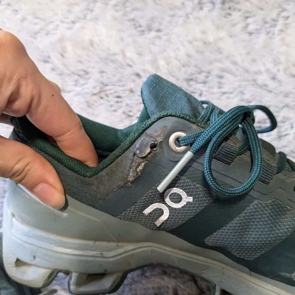 On Running Cloudventure Green Hiking Trail Runners Size 7